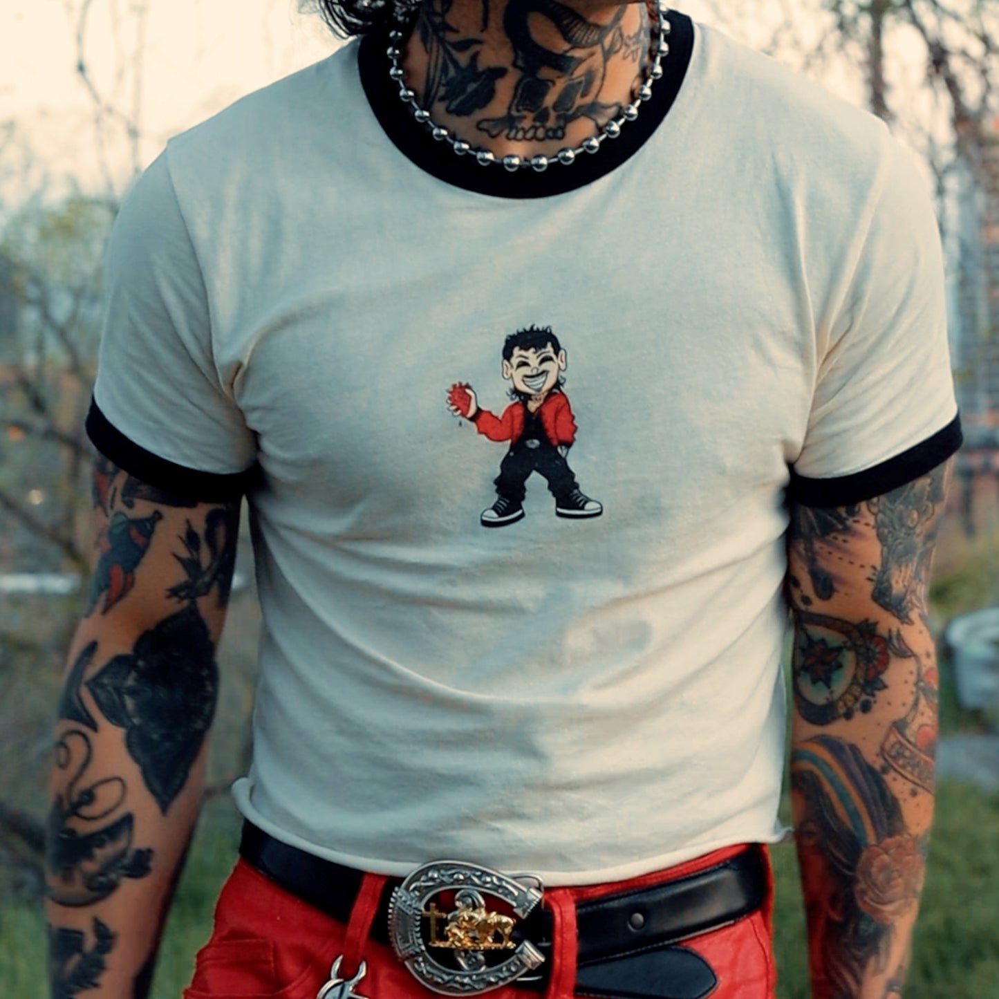 Heart Thief Retro T