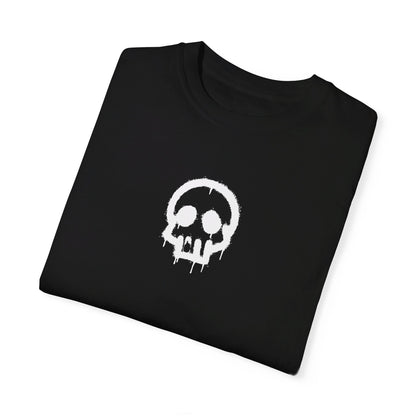 Skull Graffiti Black Tee