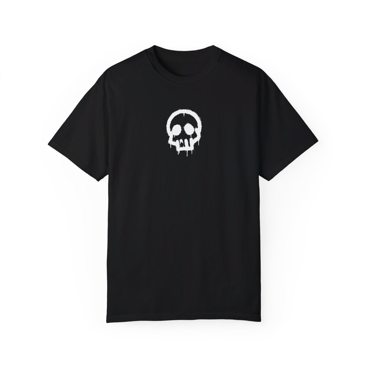 Skull Graffiti Black Tee